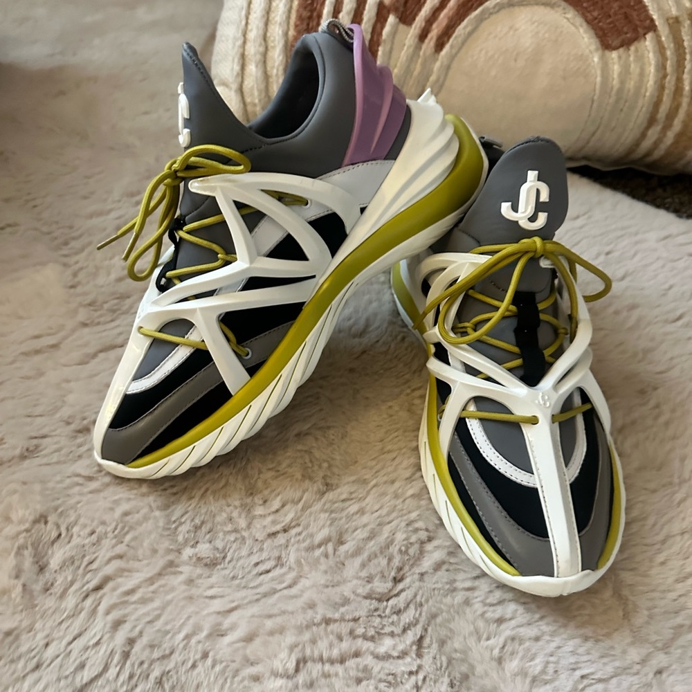 Jimmy Choo Cosmos low-top sneakers! Excellent Condition!